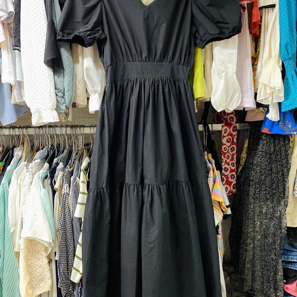 black dress